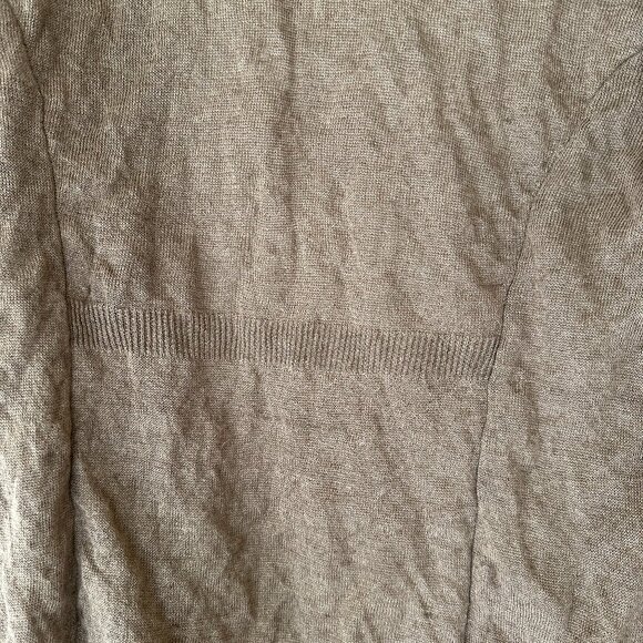 Eileen Fisher Linen and Metallic 3/4 sleeve sweater - Picture 1 of 6